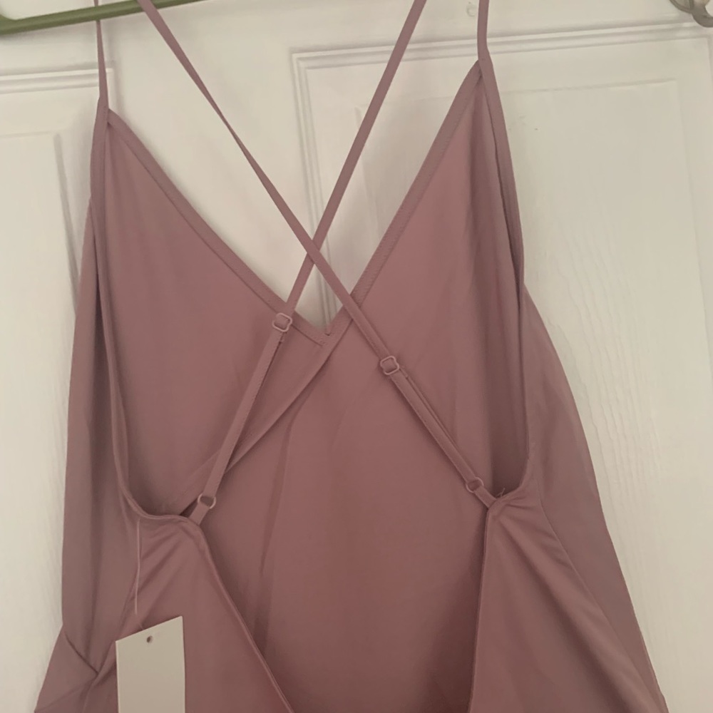 Pink Slit Maxi Dress - Tobi - Picture 5 of 6